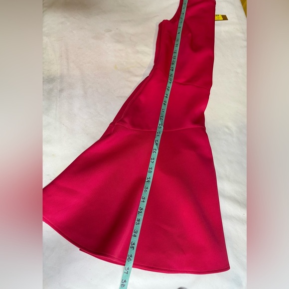 ALEXIA ADMOR Hot pink sleeveless fit and flare mini dress size M - Picture 14 of 14
